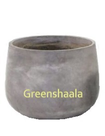 Concrete Round Planter-I